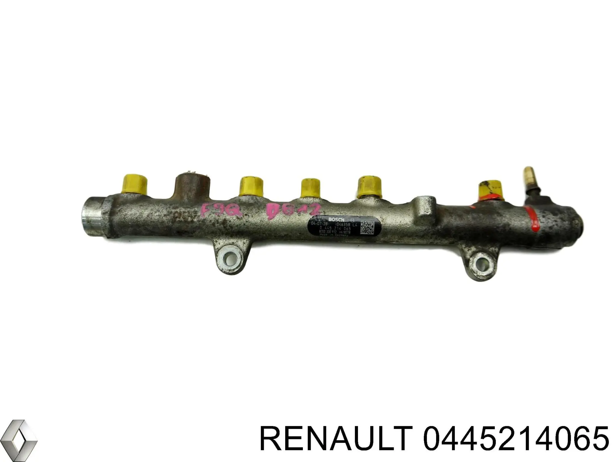 Распределитель топлива (рампа) 0445214065 Renault (RVI)
