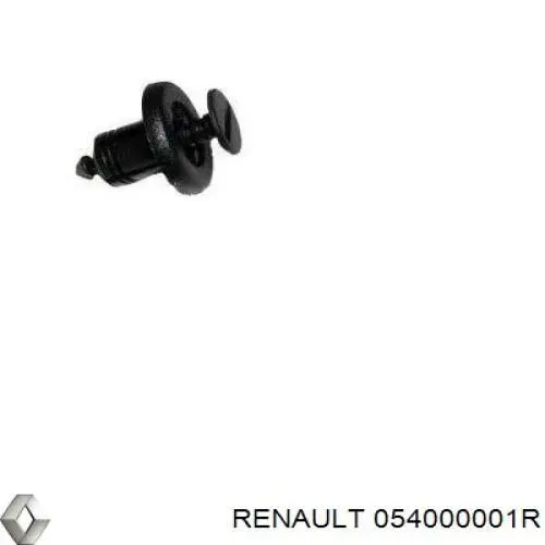 Пістон (кліп) кріплення решітки радіатора охолодження 054000001R Renault (RVI)