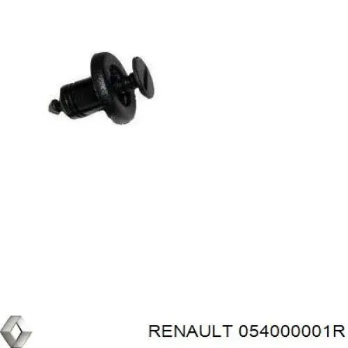 Clips de fijación para rejilla de radiador 054000001R Renault (RVI)