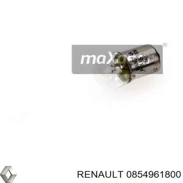 0854961800 Renault (RVI) лампочка