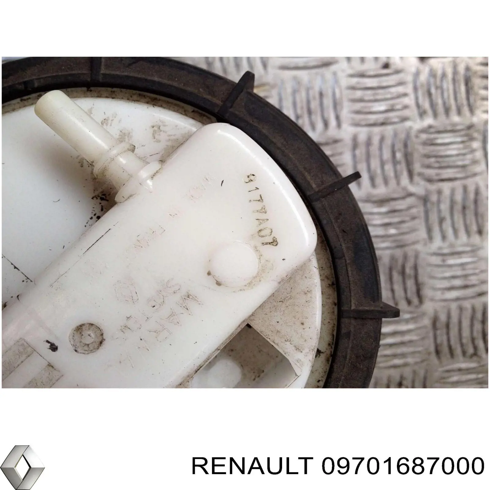 09701687000 Renault (RVI) Tampa (tampão) do tanque de combustível
