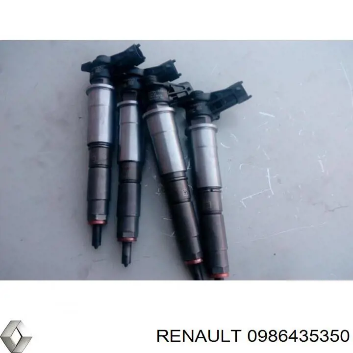 0 986 435 350 Renault (RVI) injetor de injeção de combustível