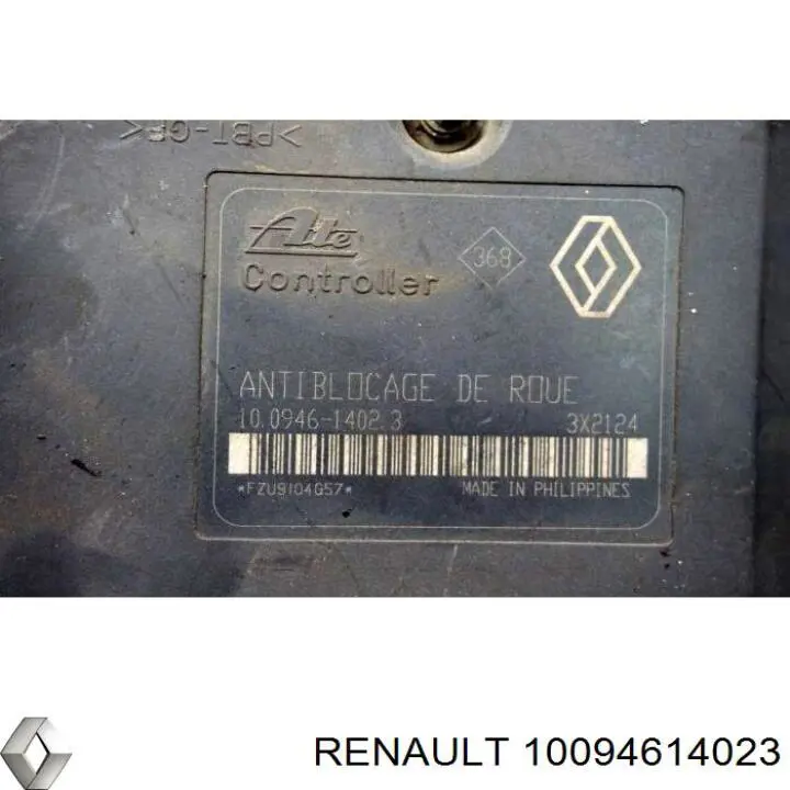 Unidade hidráulico de controlo ABS para Renault Laguna I B56, 556