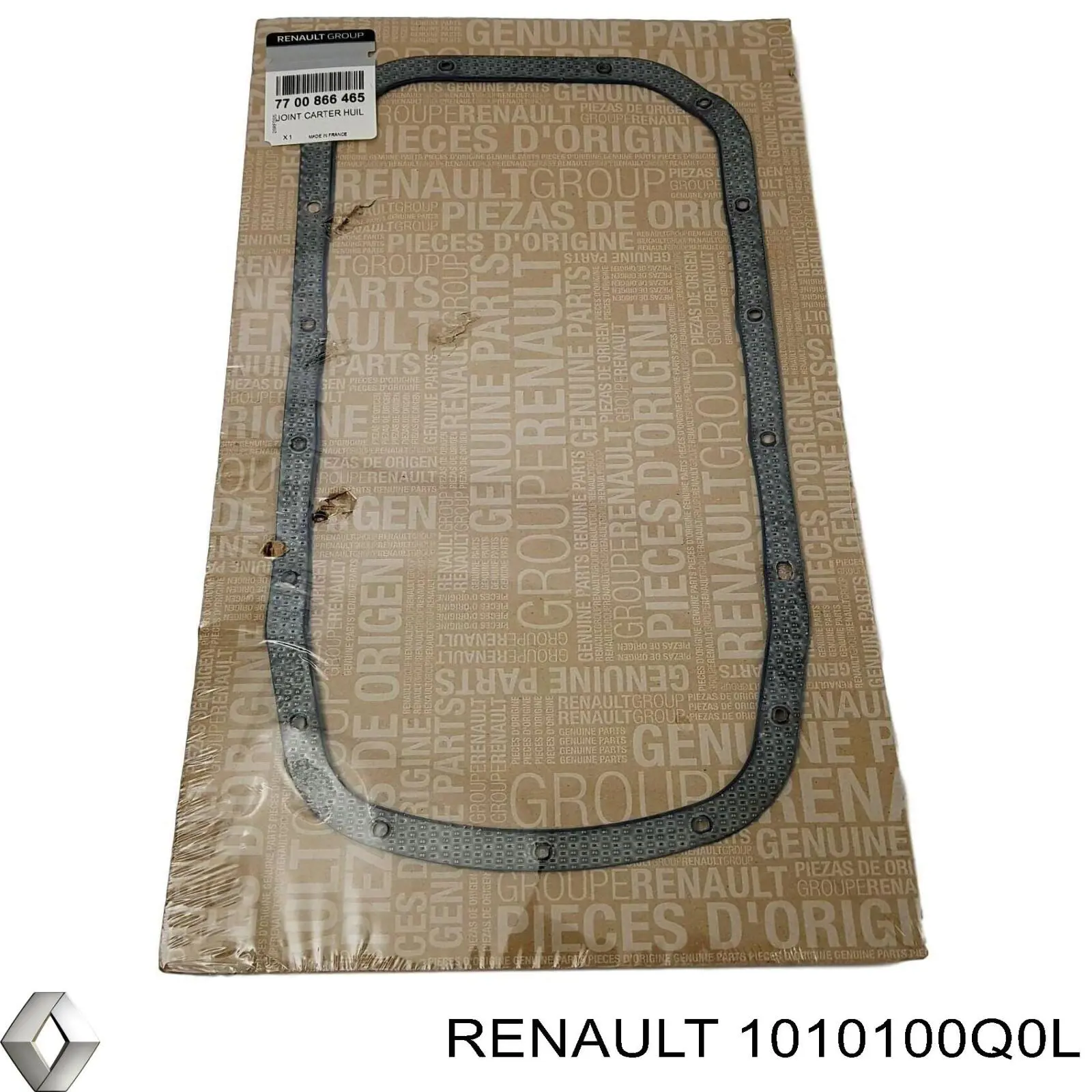 Комплект прокладок двигателя, верхний Renault (RVI) 1010100Q0L