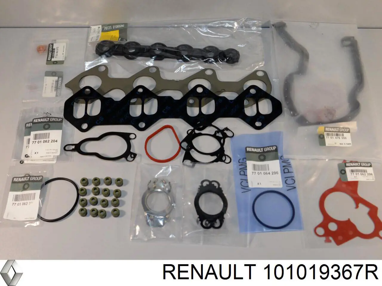 101019367R Renault (RVI) комплект прокладок двигателя верхний
