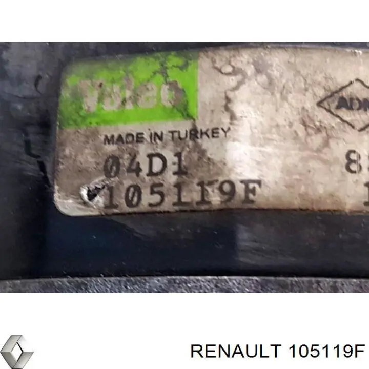105119F Renault (RVI) стартер