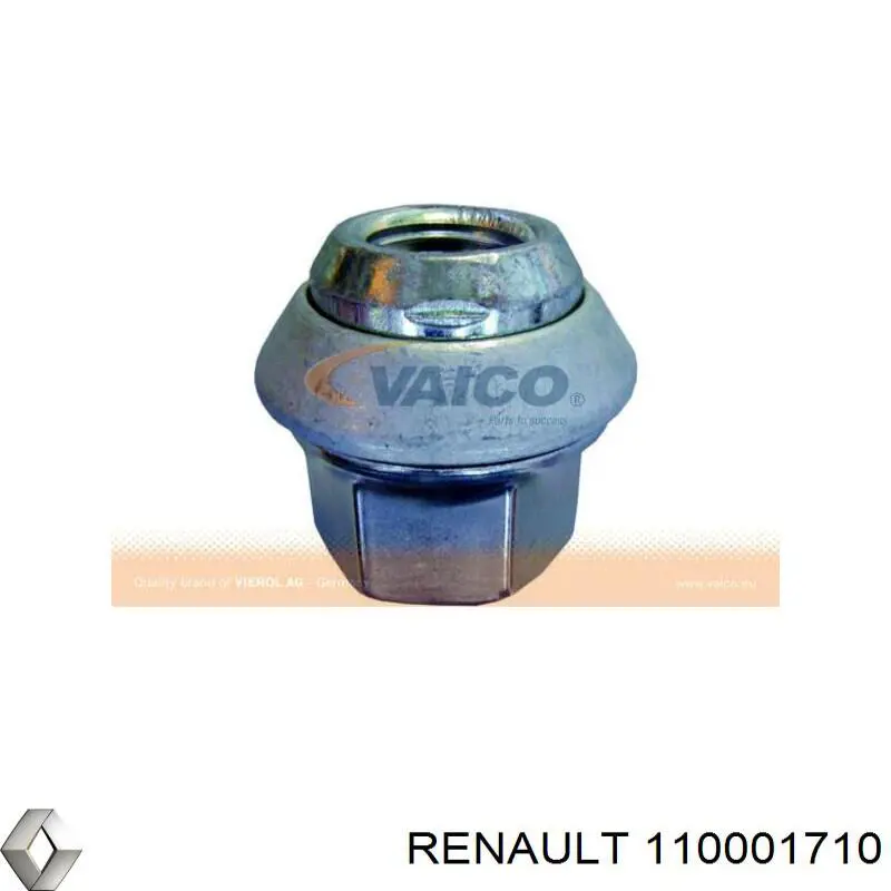 Гайка колесная 110001710 Renault (RVI)