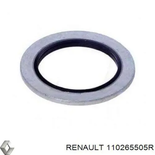 110265505R RENAULT Junta, tapón roscado, colector de aceite original y equivalente
