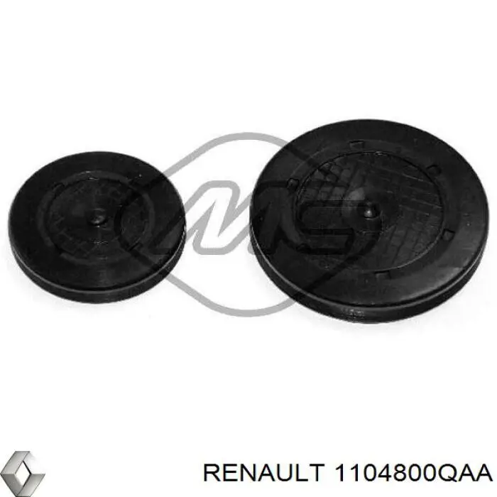 Tapón de culata 1104800QAA Renault (RVI)