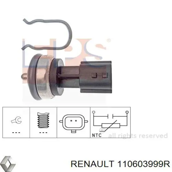  Renault (RVI) 110603999R цена, от 35.68 USD