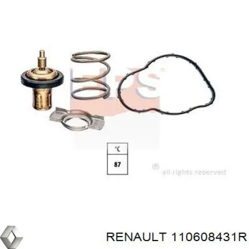 110608431R Renault (RVI) Корпус термостата в сборе