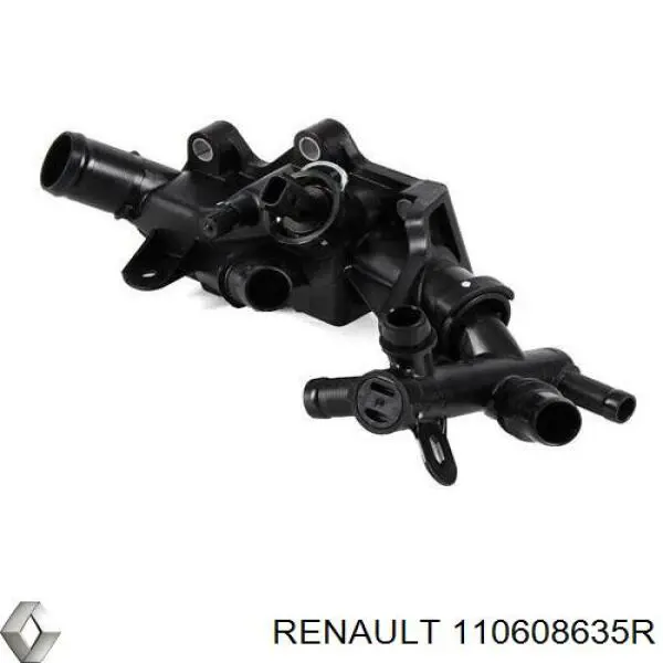 110608635R Renault (RVI) caixa do termostato