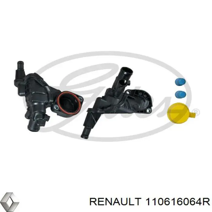 Кожух термостата Renault (RVI) 110616064R цена, от 56.71 USD