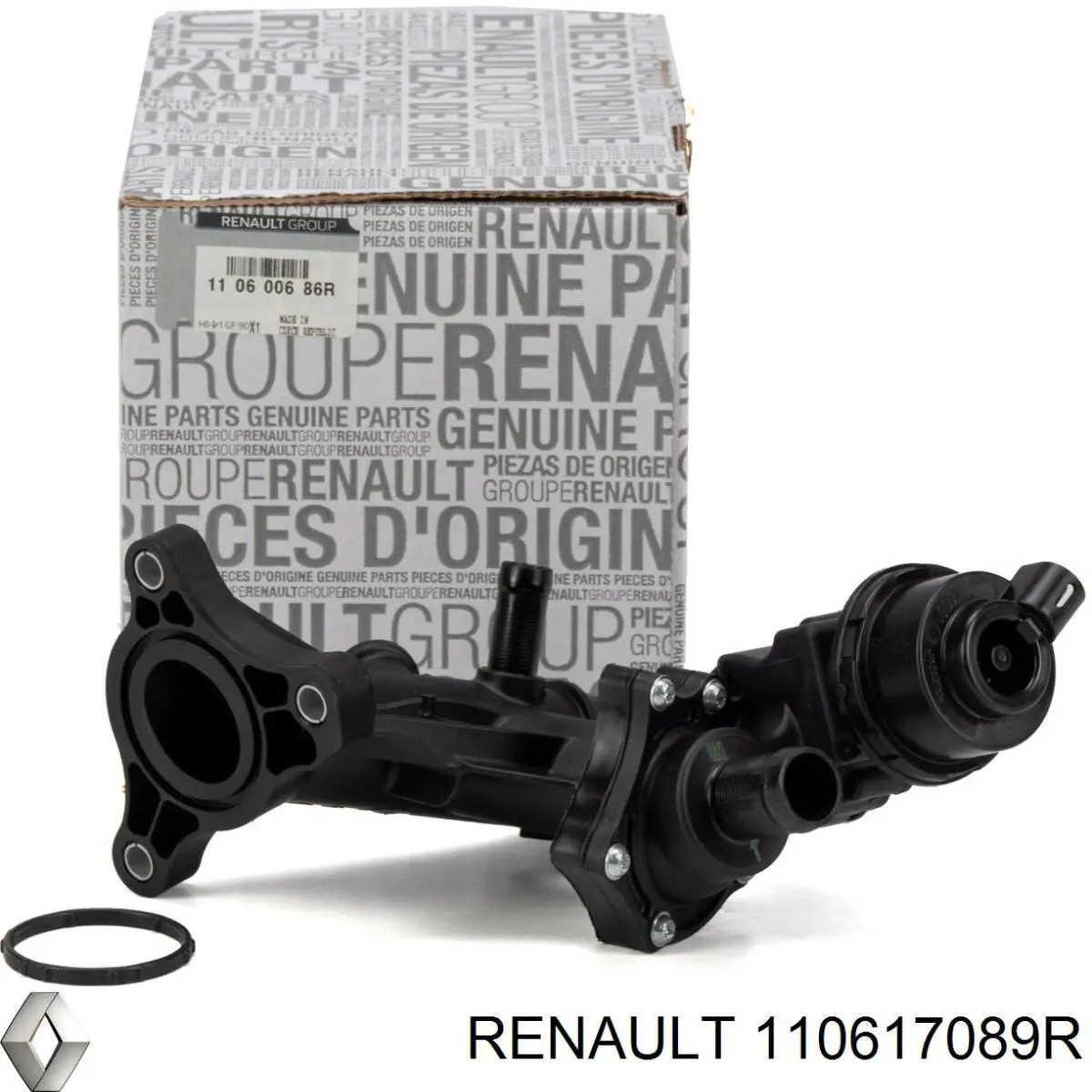 Купить 110617089R Renault (RVI) Корпус термостата