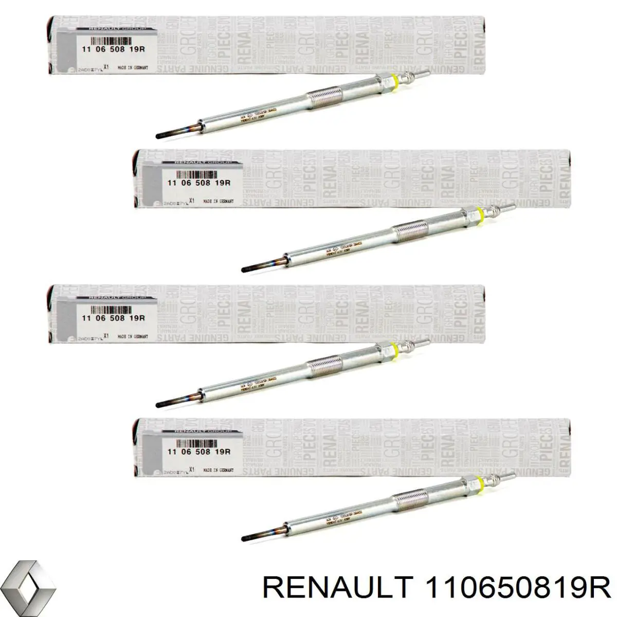 Свічка накалу 110650819R Renault (RVI)