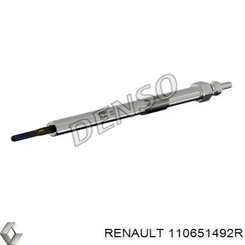 110651492R Renault (RVI) vela de incandescência