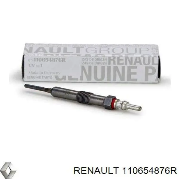 Свічка накалу 110654876R Renault (RVI)