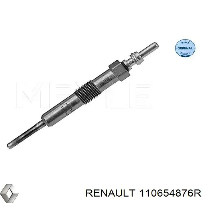 Свечи накала 110654876R Renault (RVI)