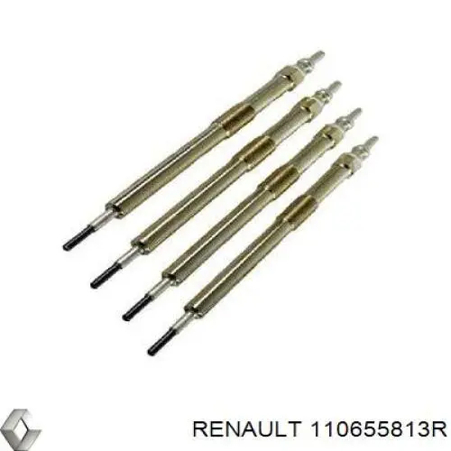 110655813R Renault (RVI) vela de incandescência
