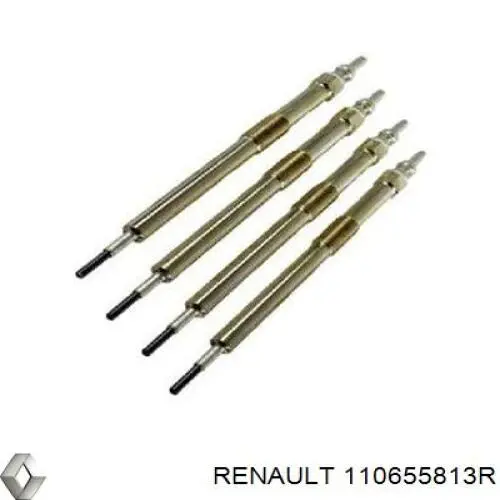 Свечи накала Renault (RVI) 110655813R цена, от 18.13 USD