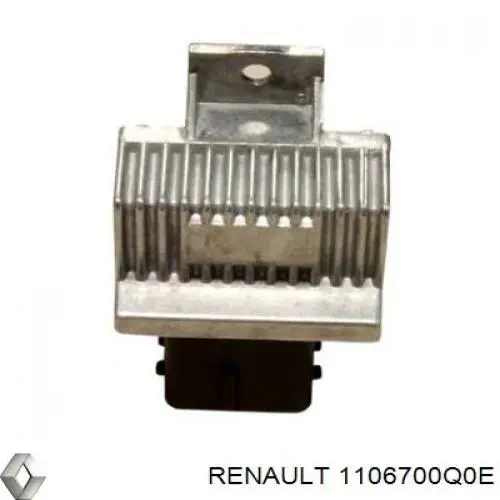 1106700Q0E Renault (RVI) relê das velas de incandescência