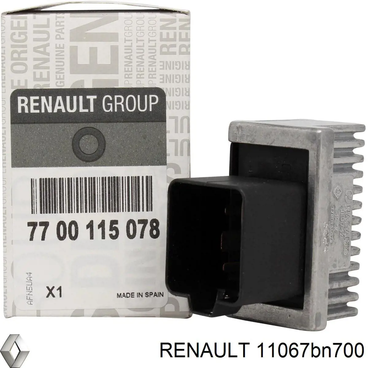 Реле свечей накала Renault (RVI) 11067BN700