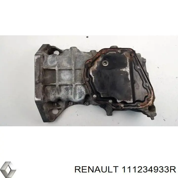 Поддон масляный картера двигателя, верхняя часть на Renault Scenic III 
