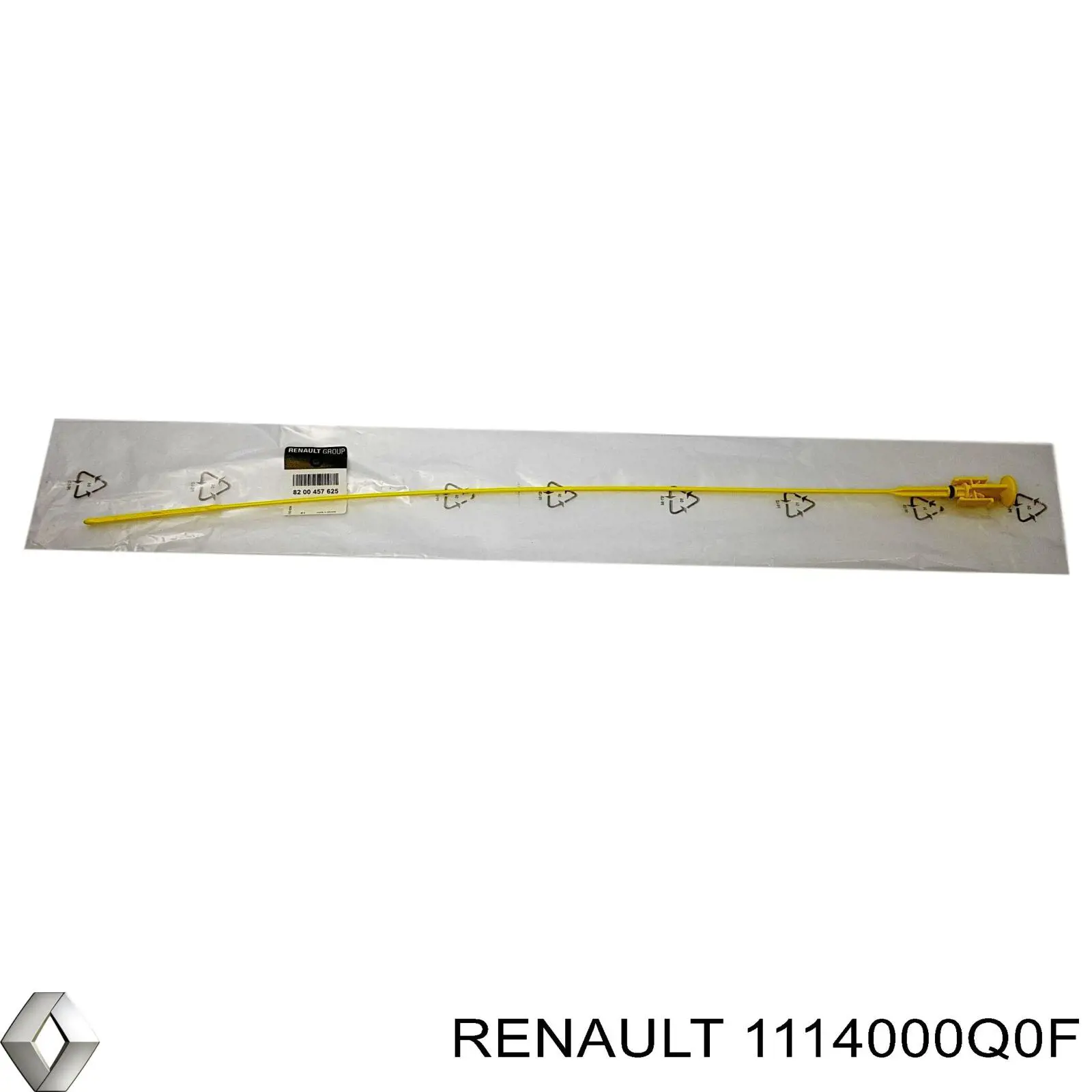 Щуп (индикатор) уровня масла в двигателе Renault (RVI) 1114000Q0F
