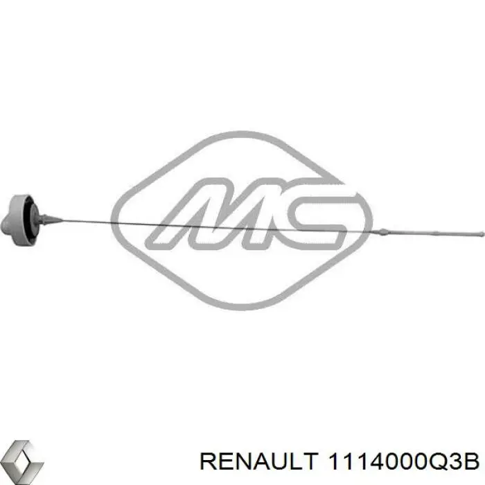 Индикатор уровня масла Nissan/Infiniti 1114000Q3B цена, от 9.78 USD