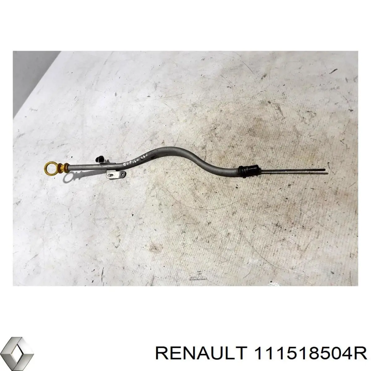 Купить 111518504R Renault (RVI) Направляющая индикатора уровня масла в двигателе