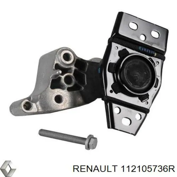 Подушка (опора) двигателя правая передняя 112100004R Renault (RVI)