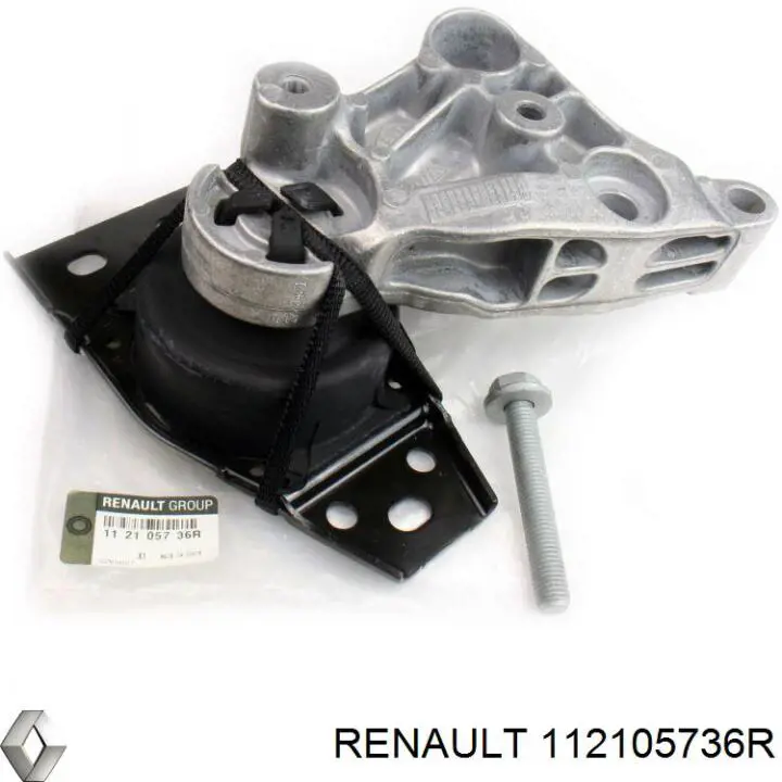 Подушка (опора) двигателя, правая передняя Renault (RVI) 112105736R