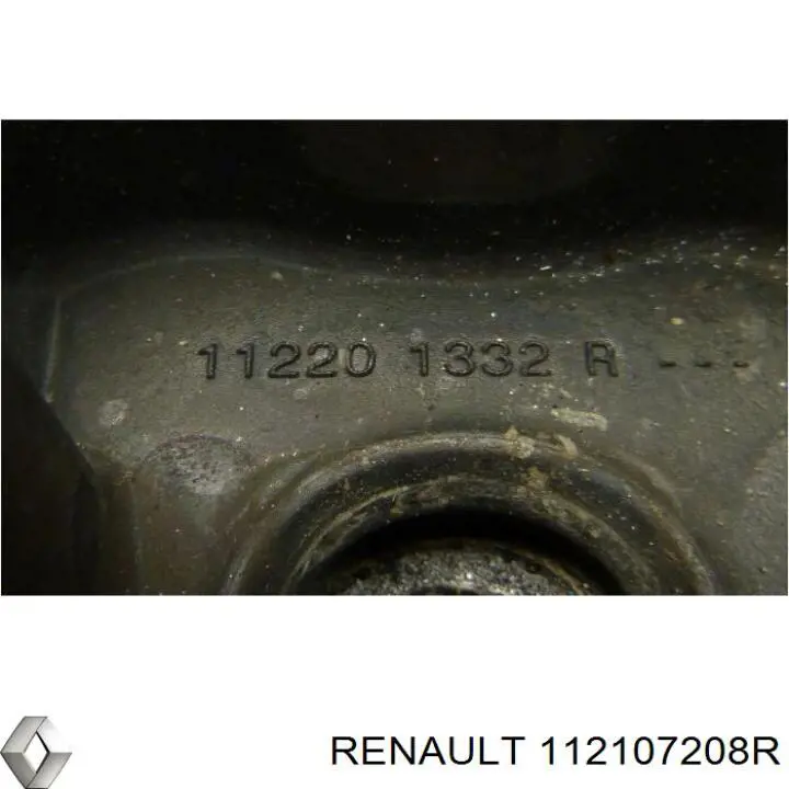 Правая подушка двигателя 112100071R Renault (RVI)