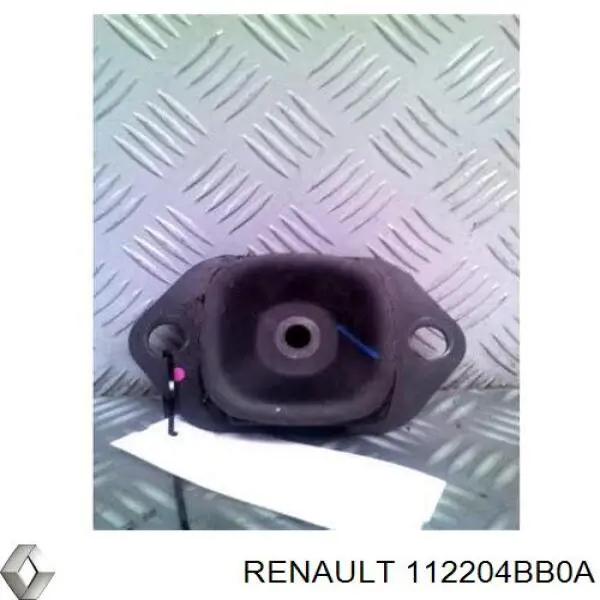 Coxim (suporte) traseiro de motor 112204BB0A Renault (RVI)