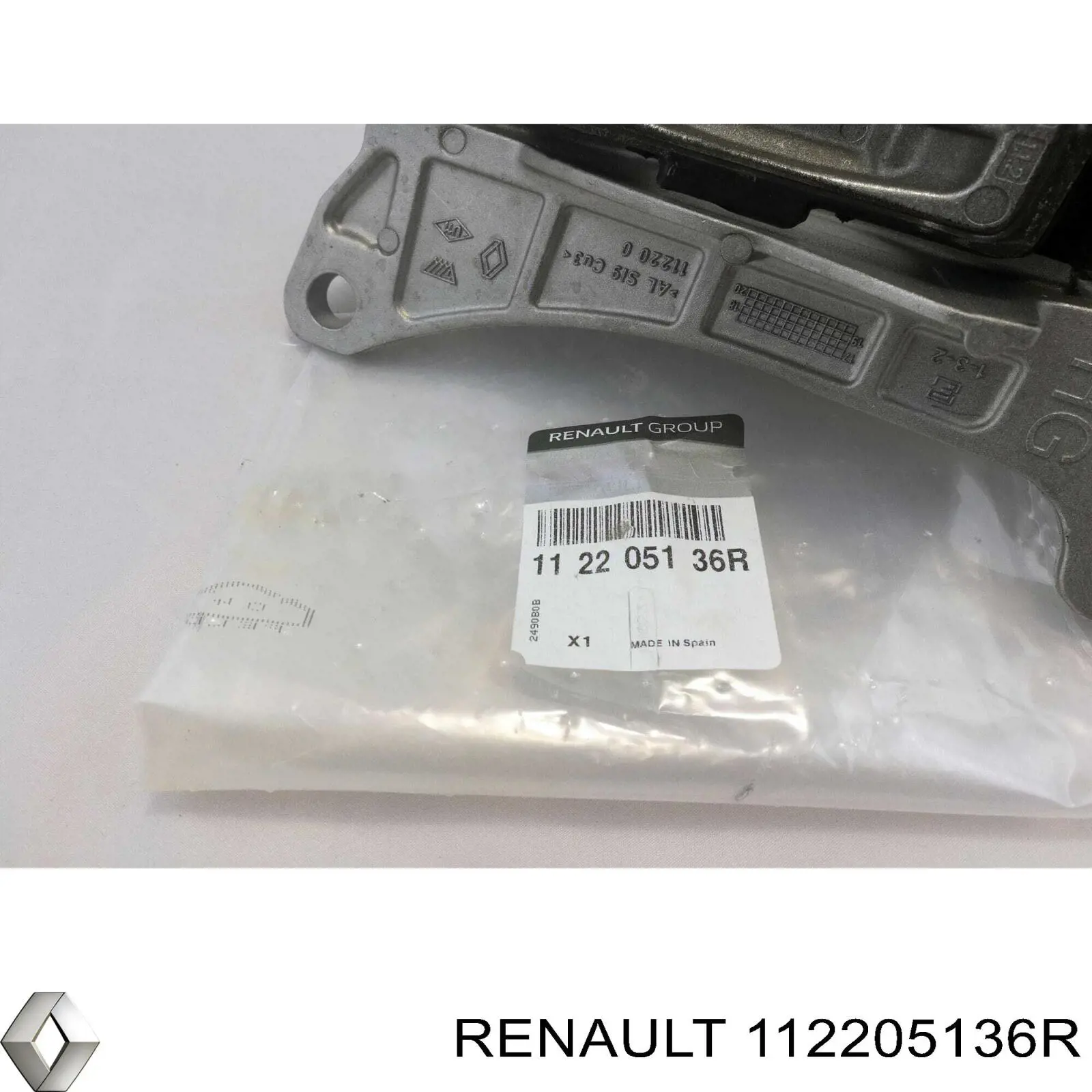 Гидроопора двигателя левая Renault (RVI) 112205136R цена, от 56.14 USD