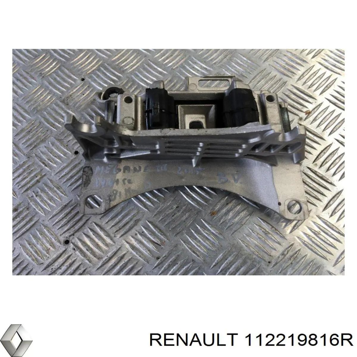 Coxim esquerdo de transmissão (suporte da caixa de mudança) para Renault Megane (KZ0)