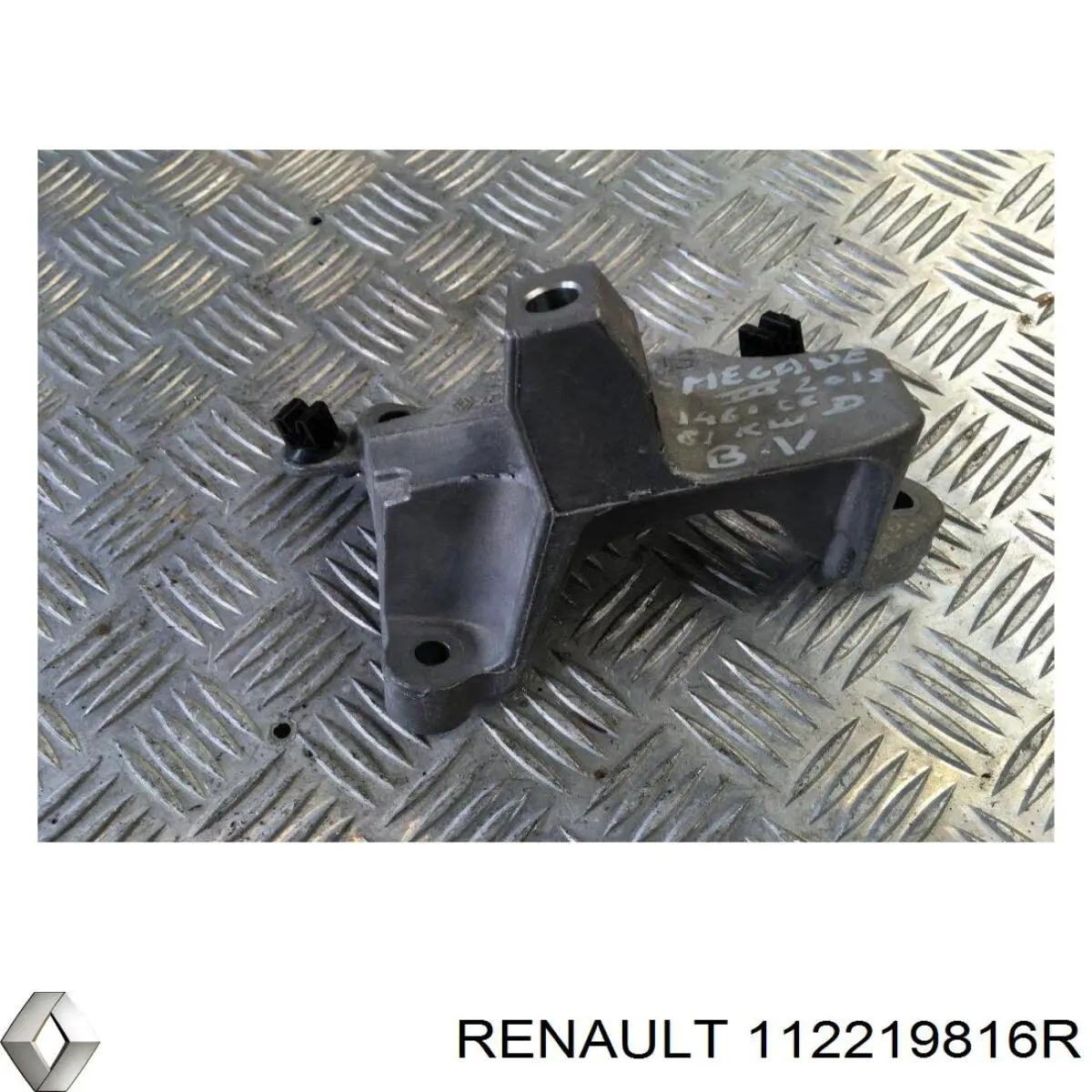 112219816R Renault (RVI) Подушка трансмиссии (опора коробки передач) левая