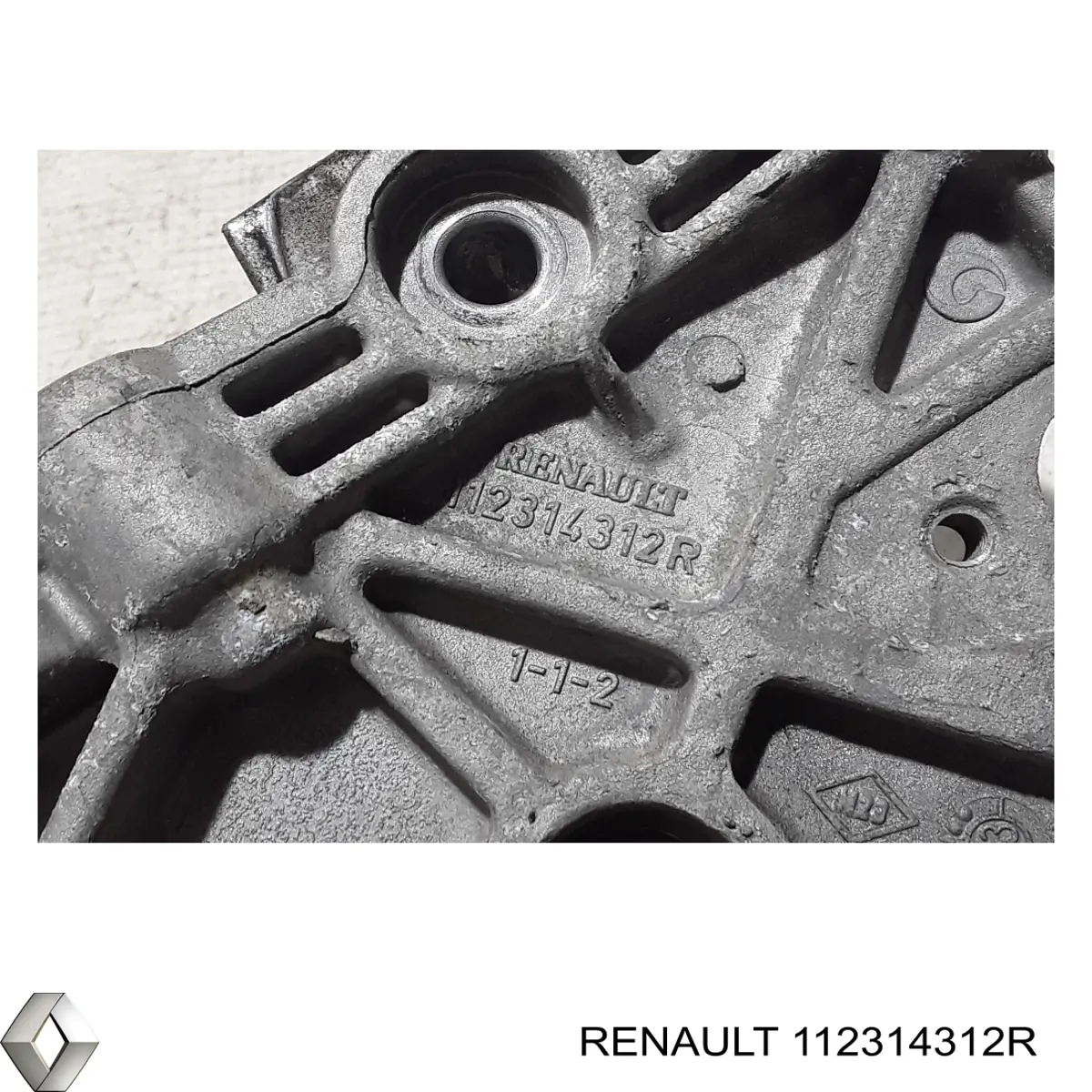 Купить 112314312R Renault (RVI) Кронштейн подушки (опоры) двигателя верхней