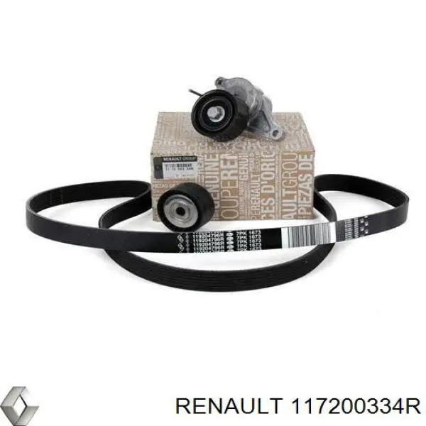 117200334R Renault (RVI) Ремень приводной, комплект