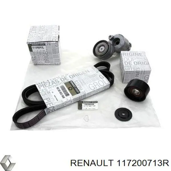 117200713R Renault (RVI) ремень агрегатов приводной, комплект