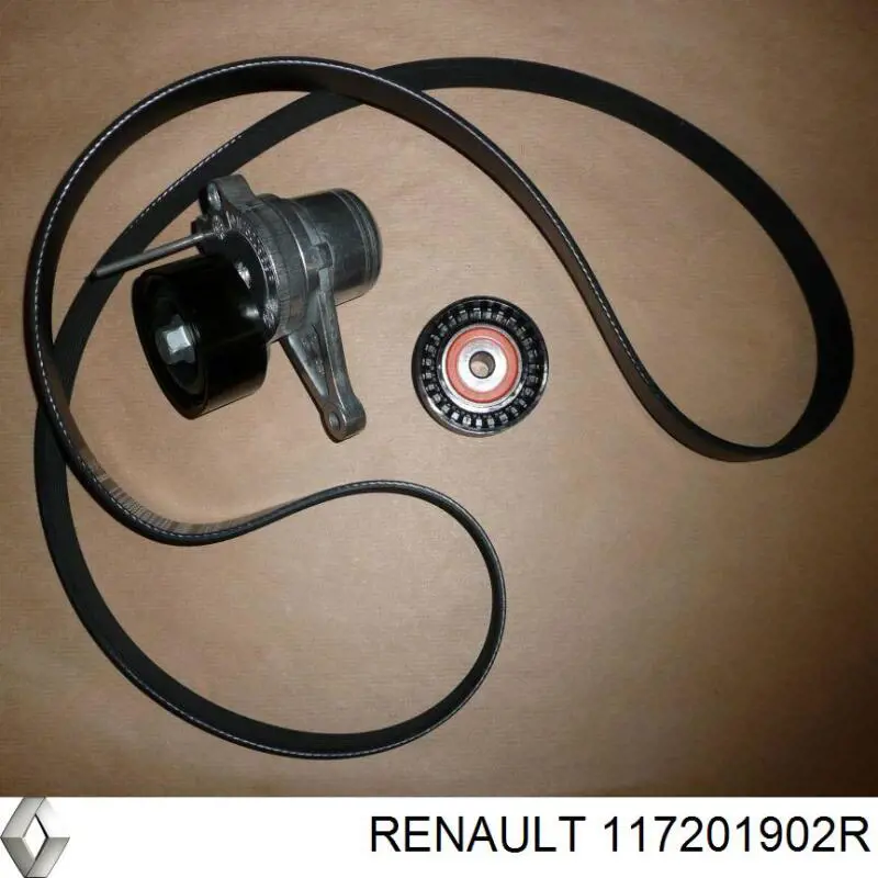 Ремень агрегатов приводной, комплект Renault (RVI) 117201902R цена, от 96.66 USD