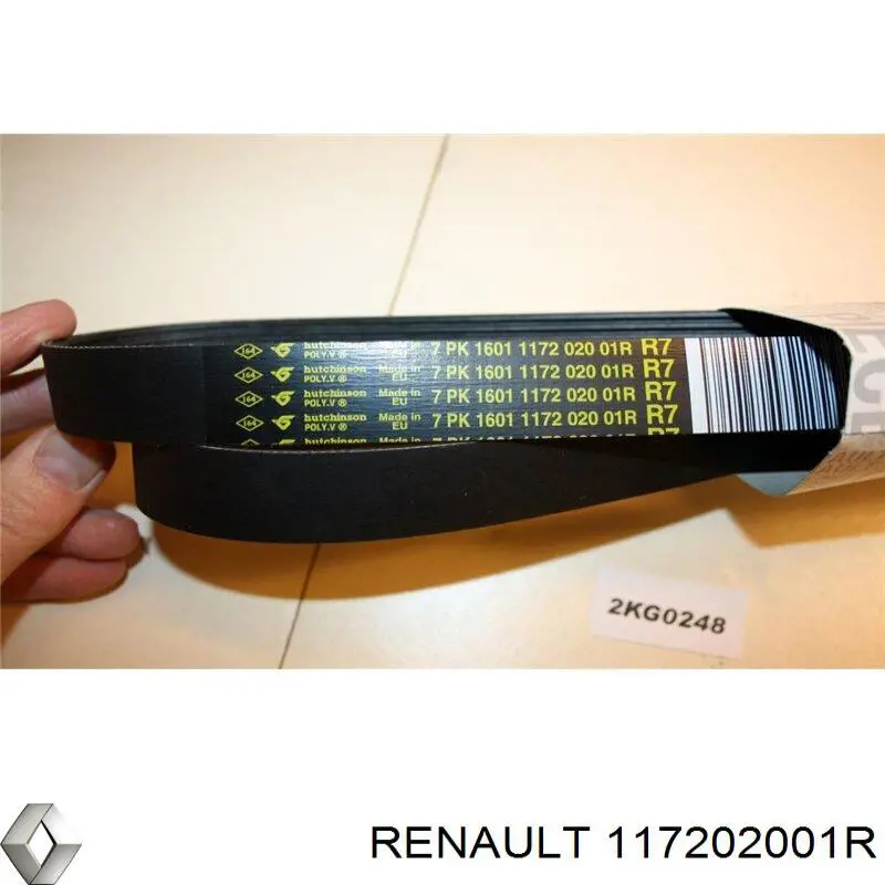 117202001R Renault (RVI) ремень генератора