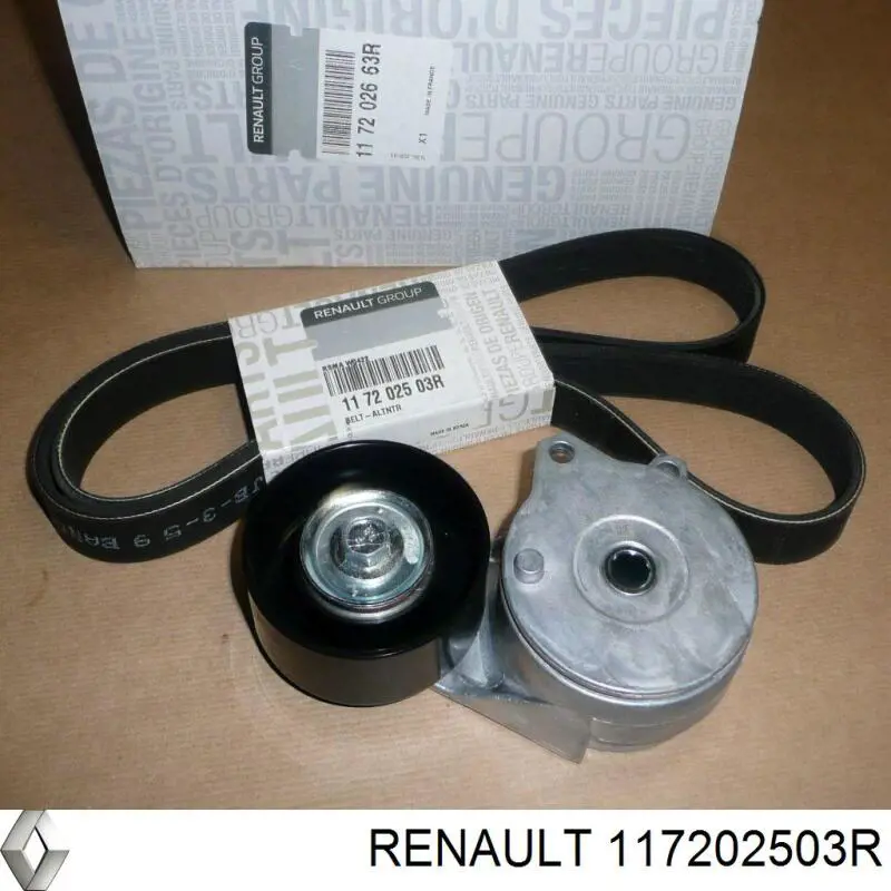 Купить 117202503R Renault (RVI) Ремень генератора