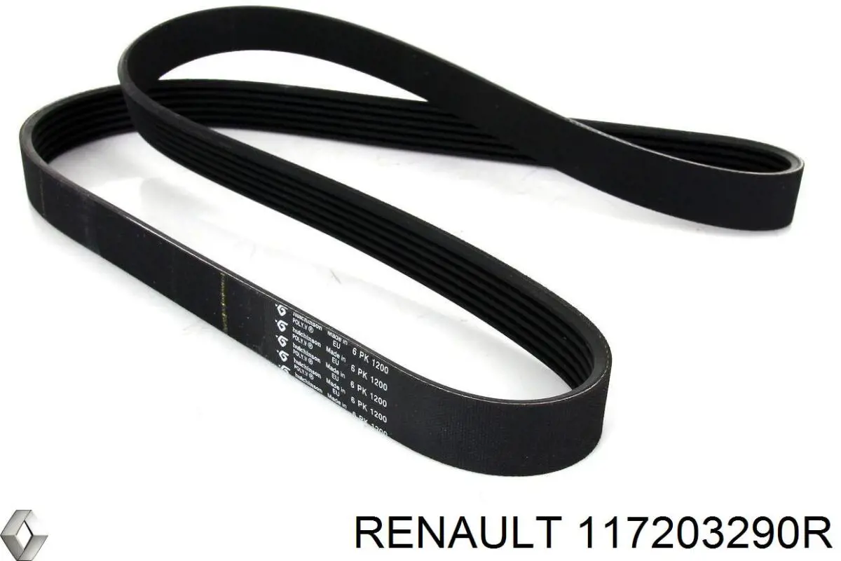 Клиновый ремень Renault (RVI) 117203290R цена, от 13.30 USD