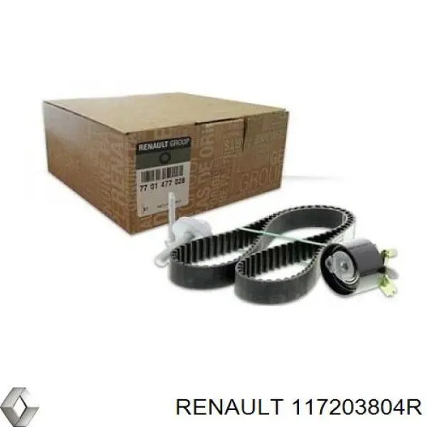 117203804R Renault (RVI) Ремень приводной, комплект