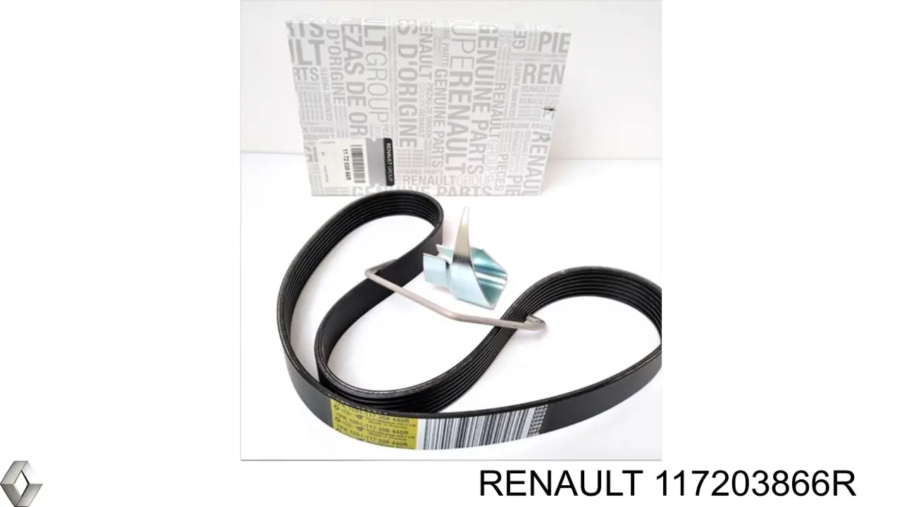 Ремень агрегатов приводной Renault (RVI) 117203866R