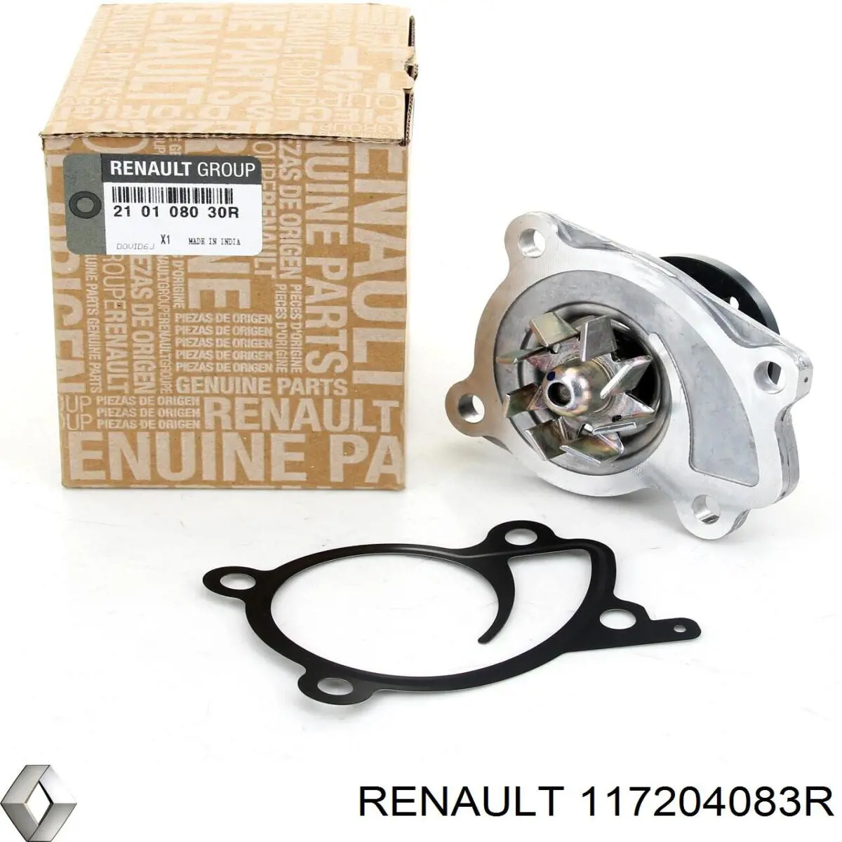 117204083R Renault (RVI) ремень агрегатов приводной, комплект