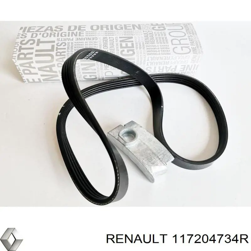 117204734R Renault (RVI) Поликлиновый ремень