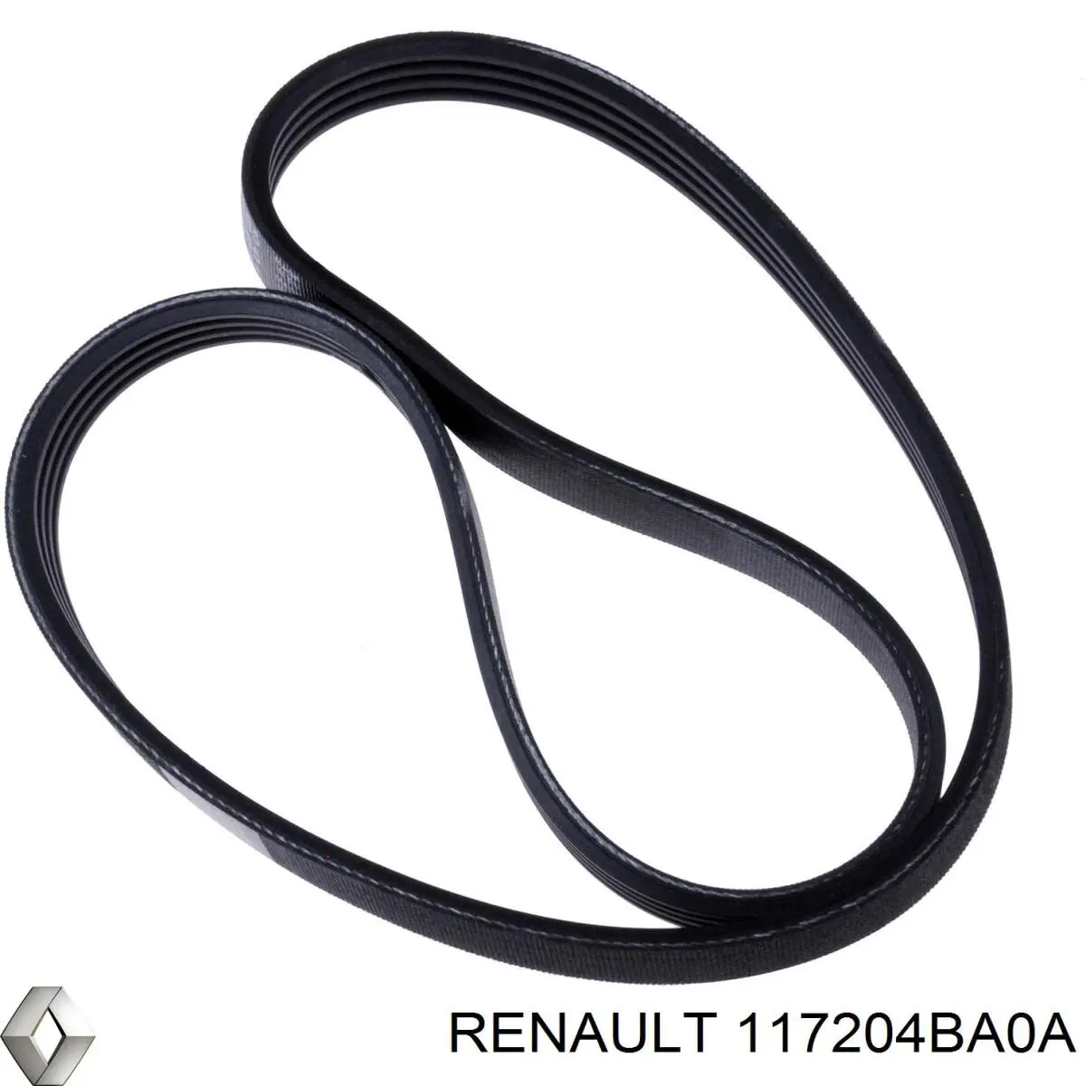 117204BA0A Renault (RVI) ремень генератора