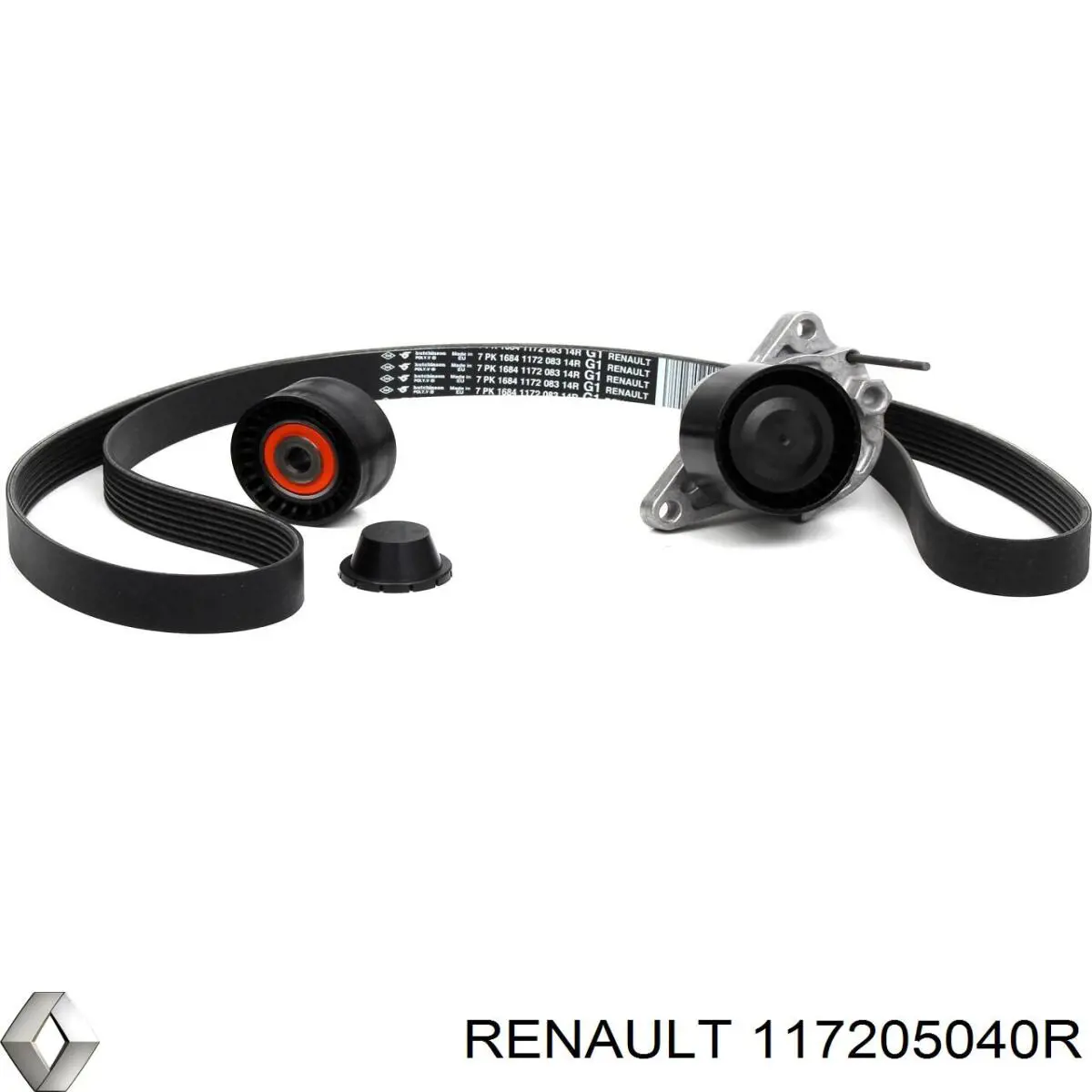 117205040R Renault (RVI) Ремень приводной, комплект